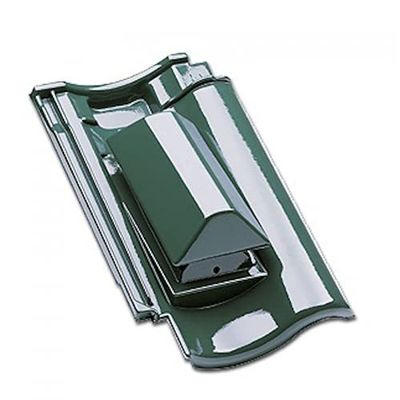 Fleck PVC Sanitary Vent DN 100 for Jacobi J 13 – Novell Variant, Jacobi-Walther Fir Green Glazed