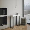 Tecno Wei Console Table, Ash, Anthracite Frame view 2