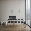 Tecno Wei Console Table, Ash, Anthracite Frame view 4