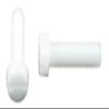 SN-TEC Polyamide Slotted Cheese Head Machine Screw, M4 x 16 mm, 200-Pack, DIN 84 view 1