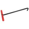 T-Shaped Rebar Manhole Cover Hook, Black Pulling Hook view 1