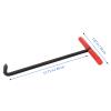 T-Shaped Rebar Manhole Cover Hook, Black Pulling Hook view 2