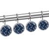 Nautical Anchor Shower Curtain Hooks, 12-Pack view 2