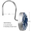 Nautical Anchor Shower Curtain Hooks, 12-Pack view 3