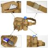 DTKJ Belt Bag for Men, Nylon, Hiking, Water Bottle, Phone, Outdoor Sports, Military, Hunting, Climbing, Camping, Desert Digital view 3