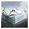 ASDQWER Transparent Waterproof PVC Tarpaulin, 3 x 8 m view 1