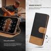 BEZ Phone Case for Xiaomi Redmi Note 10 Pro, Premium Flip Wallet Case, Black view 3