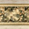 rugsx BCF IMPRESJA Runner for Hallway or Kitchen, Olive, 120 x 800 cm view 4