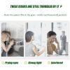 Siunwdiy Decorative Window Film, Frosted Privacy Film, Static Cling/Self-Adhesive, Colorful Stained-Glass Style, 28 x 36 in view 3