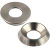 OPIOL QUALITY Turned M12 Rosettes, Stainless Steel V1A A1, 500 Pack view 1