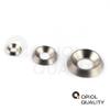 OPIOL QUALITY Turned M12 Rosettes, Stainless Steel V1A A1, 500 Pack view 4