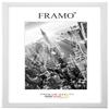 FRAMO Custom-Size Wooden Picture Frame 58 x 72 cm – Pine White | Anti-Glare Acrylic Glass view 1