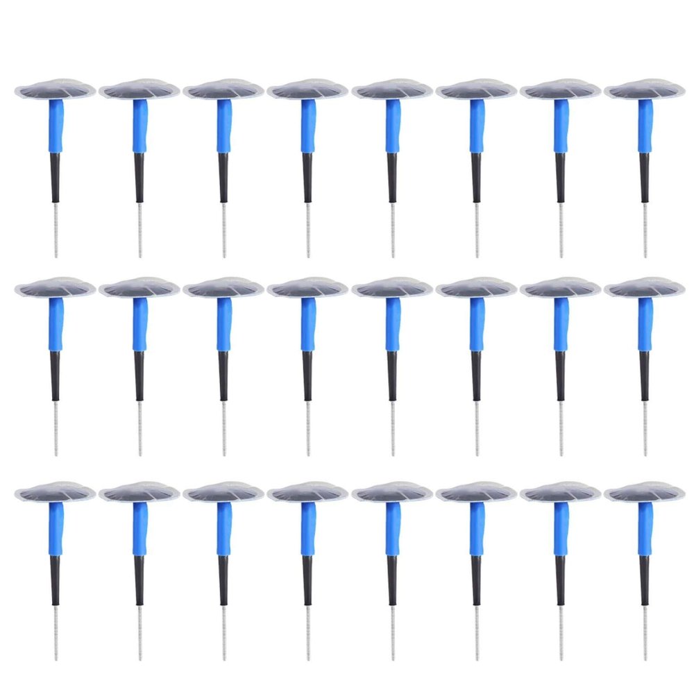 24-Piece Tire Repair Mushroom Plugs, 36 × 4 mm