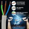 EBROM NYM-J 3 x 1.5 mm² Sheathed Installation Cable, Gray, 234 m view 2