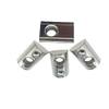 XinYuan Lock Nuts, Half-Round Elastic Roll-In T-Spring Nuts, M3 M4 M5 M6 M8 for 2020 3030 4040 454 Aluminum Profile Slots, Hex Nuts (Size: 3030-M5-50pcs) view 4