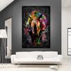 Kunstgestalten24 Rhino Pop Art Canvas Wall Art view 3