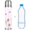 500 mL Double-Wall Stainless Steel Vacuum-Insulated Flower Water Bottle view 4