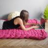 YZJJ Chunky-Knit Cozy Throw Blanket, Thick Braided Knot view 1