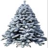 YSDKJ Artificial Snowy Pine Christmas Tree with Folding Metal Stand view 1