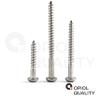 OPIOL QUALITY A2 Stainless Steel Pan-Head Wood Screws, DIN 7996, 4.5 x 40 mm, 4-Pack view 4
