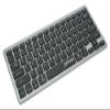 Manhattan 180559 Dual-Mode Ultra-Slim Wireless Keyboard, German Bluetooth Keyboard for iPad, iPad Air, iPad Pro, iPad mini and iPhone, QWERTZ Layout, Black/Silver view 3
