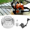 EVTSCAN Flywheel Ignition Coil Spark Plug Set Replacement for MS180 170018017 Chainsaws view 3