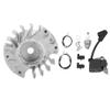 EVTSCAN Flywheel Ignition Coil Spark Plug Set Replacement for MS180 170018017 Chainsaws view 4