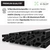 V-SLOT 2020 Black 1400 mm V-Type Anodized Linear Rail for 3D Printers and CNC Machines view 4