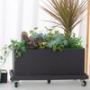 ZYCSKTL Rectangular Rolling Plant Stand with Wheels view 3