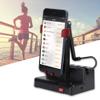 Tnfeeon Phone Shaker Automatic Left/Right Swing Pedometer, 6.1 x 4.6 in (Dark Red) view 2
