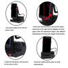 Tnfeeon Phone Shaker Automatic Left/Right Swing Pedometer, 6.1 x 4.6 in (Dark Red) view 3