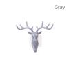TOSSPER Christmas Decor Elk Key Hook Deer Wall-Mounted Rack Home Office Organizer Clothes Hanger for Ties, Hats, Bags, Jewelry and Clothing view 3