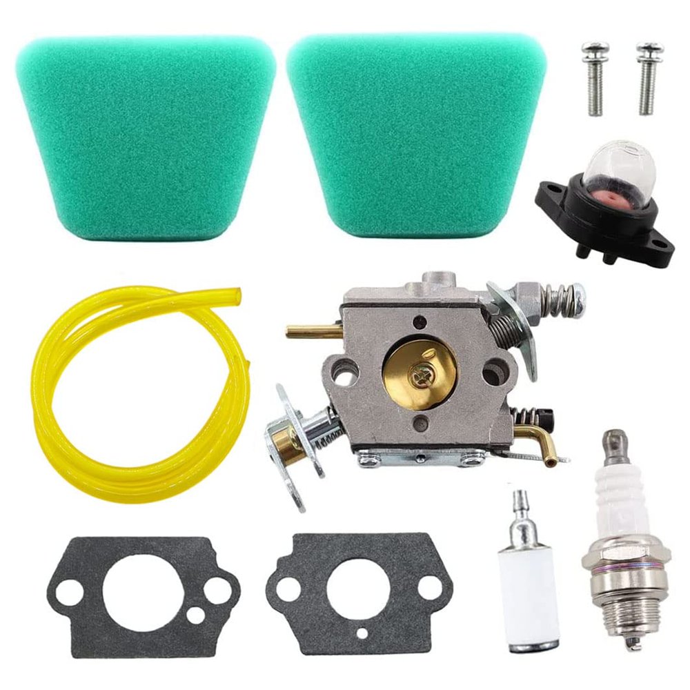 MCHNIC Carburetor Kit with Air Filter and Fuel Filter for Partner, McCulloch, and Poulan Chainsaws