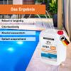 Home Profis Glossy Swimming Pool Paint, Liquid Plastic with Glass Beads (5 m) | Over 30 Colors | Chlorine-Resistant | 2K Epoxy Resin Pool Paint | RAL 5012 Light Blue | HPBP-500 view 4