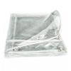ASDQWER Transparent Waterproof PVC Tarp with Metal Eyelets, 2.5 x 4 m view 1