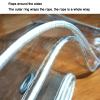 ASDQWER Transparent Waterproof PVC Tarp with Metal Eyelets, 2.5 x 4 m view 2