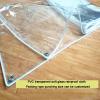 ASDQWER Transparent Waterproof PVC Tarp with Metal Eyelets, 2.5 x 4 m view 3