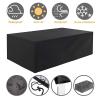 Garden Furniture Cover, Heavy-Duty 420D Oxford Fabric, Waterproof, Windproof, UV-Resistant, 300 x 100 x 95 cm, Black view 3