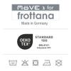 Möve for Frottana Geometry Hand Towel, 50 x 100 cm, 100% Cotton, Deep Sea view 3