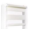 DEKOR Ecru Dual Roller Blind B90 x H150 cm, No-Drill Clamp-Fit view 1