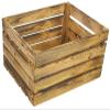 Kistenkolli Altes Land Flamed Crate Room Divider Shelf, 1-Piece Set, 50 x 40 x 29 cm view 3