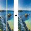 A.Monamour Self-Adhesive Door Wallpaper, 3D Sea Coast Landscape Near County Antrim, Ireland, Vinyl Door Decor, 85 x 215 cm view 3