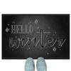 JUNIWORDS Hello Winter Doormat, 120 x 80 cm, with Rubber Border view 1