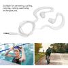 Wired Swimming Earphones, 3.5 mm, IP68 Waterproof, with Replacement Ear Tips, White view 2
