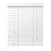 Ventanara 50 mm Solid Wood Venetian Blind, Matte White (140 x 180 cm) view 2