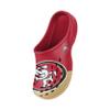 FOCO Men's NFL Team Colorblock Big Logo Garden Water Sandal Clog Shoes view 3