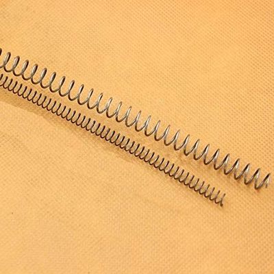 NIDUNO 2-Piece OEM High-Quality Long Flexible Compression Springs, 2 mm Wire Diameter, 12–21 mm Outer Diameter, 1000 mm Length (Size: 2 × 16 × 1000 mm)