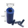 Temhyu Shuxiang Compression Springs, 4-Pack, Blue, 16 mm OD, 50 mm Length view 2