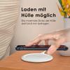 Qi Wireless Charger Compatible with Huawei P50 Pro/Plus, 15W Inductive Fast Charging Station, White view 4