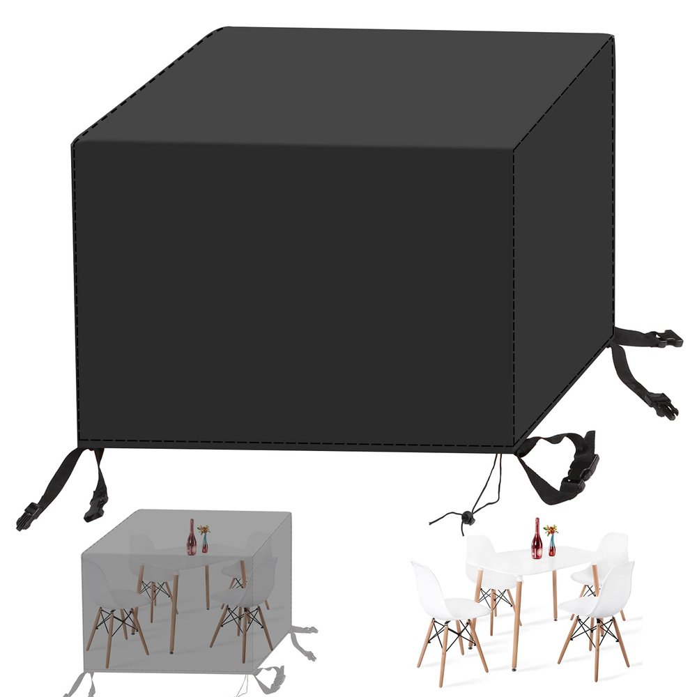 Redfire Waterproof Outdoor Furniture Cover, 120 x 120 x 74 cm, Black
